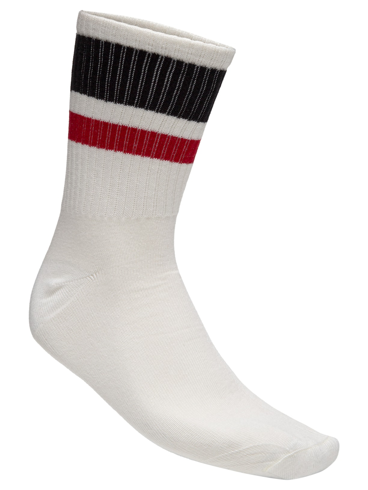 Kit 2 Meia Cano Alto Riva Masculina  Branco Osklen