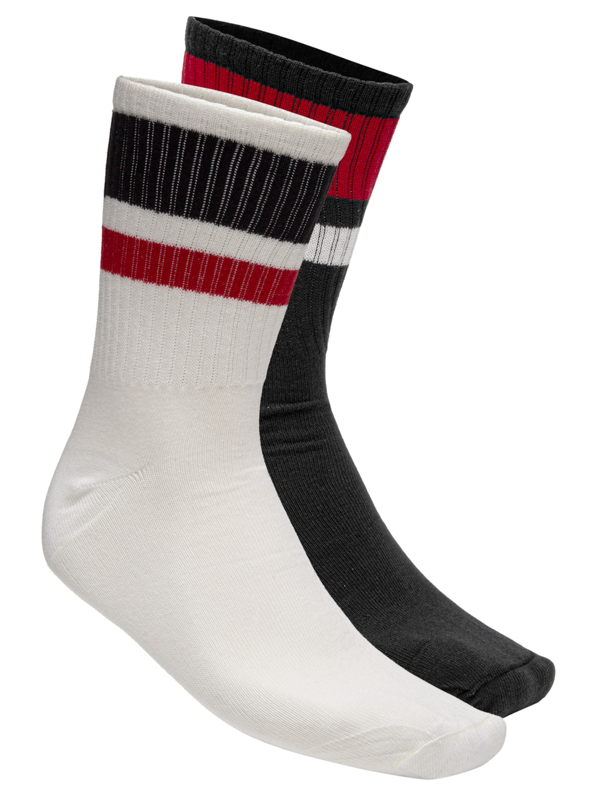 Kit 2 Meia Cano Alto Riva Masculina – Branco