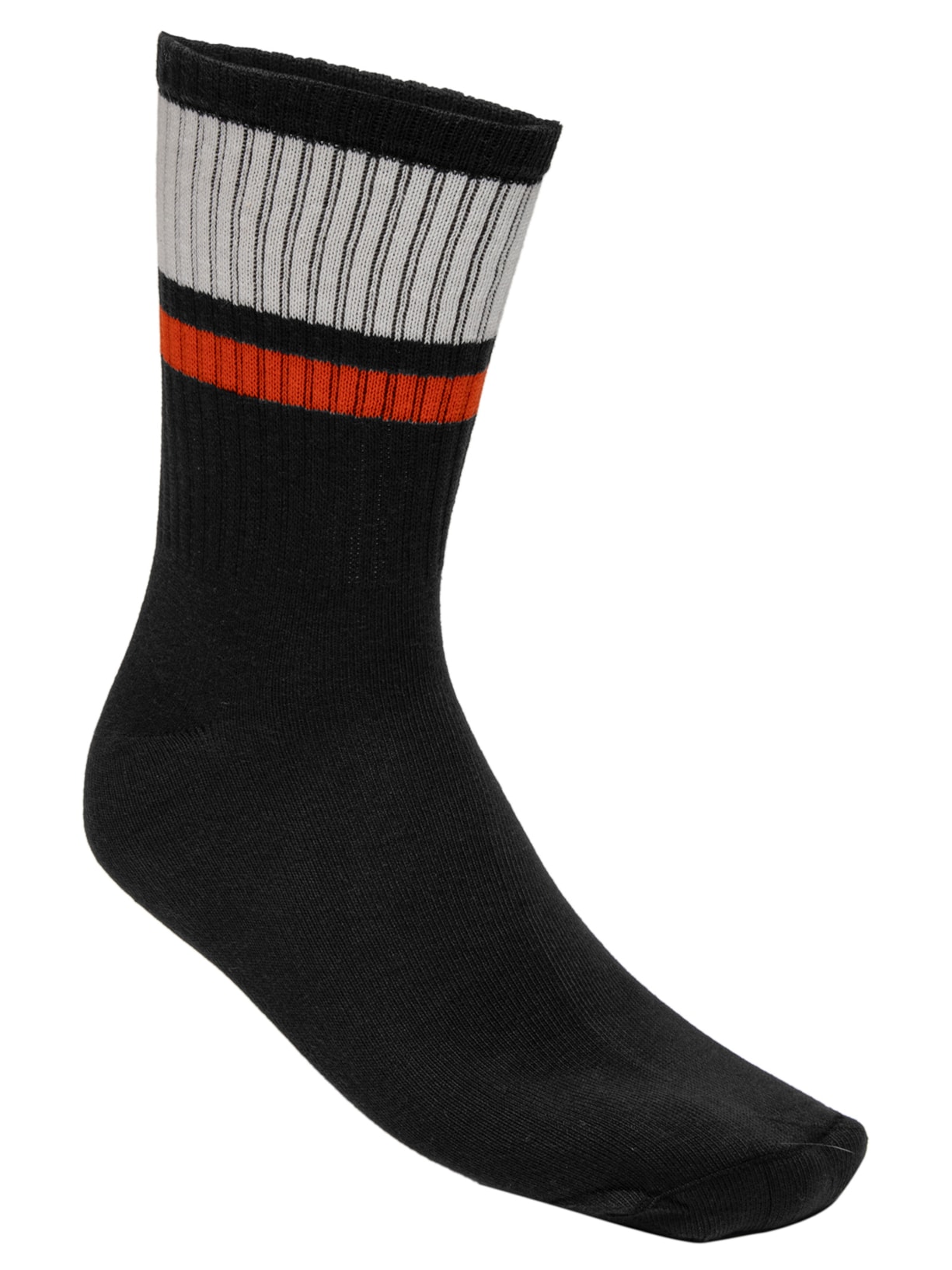 Kit 2 Pares De Meia Masculina Riva Mix Preto Osklen