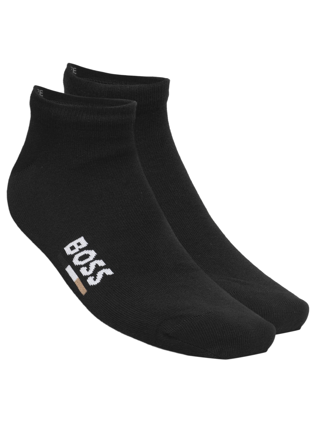 Kit 2 Pares de Meias Masculino AS Iconic Logo CC – Preto Boss