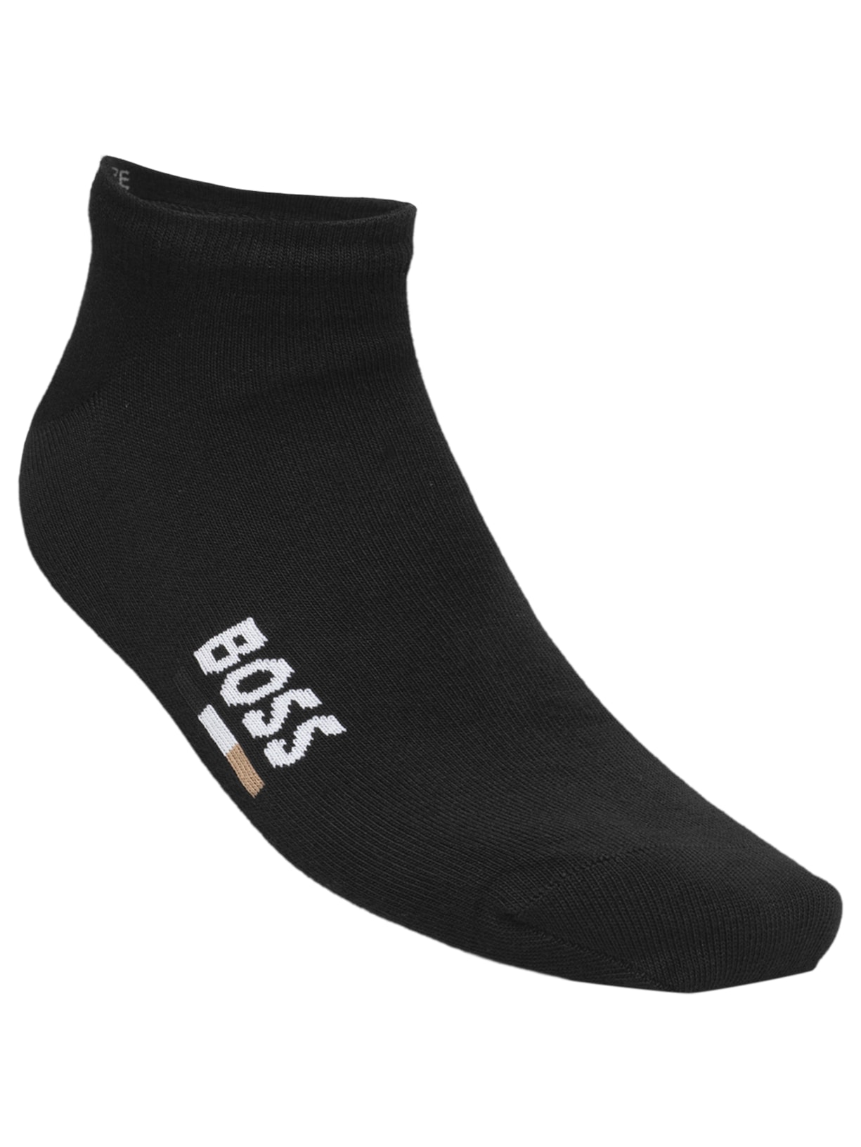 Kit 2 Pares de Meias Masculino AS Iconic Logo CC – Preto Boss