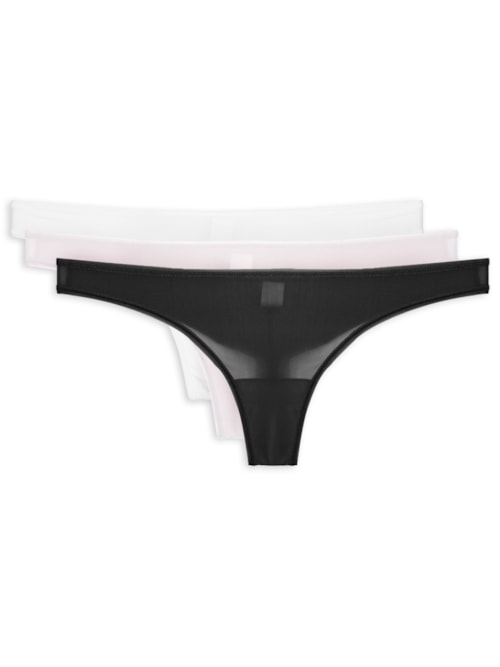 Kit 3 Calcinhas Fio Dental – Preto