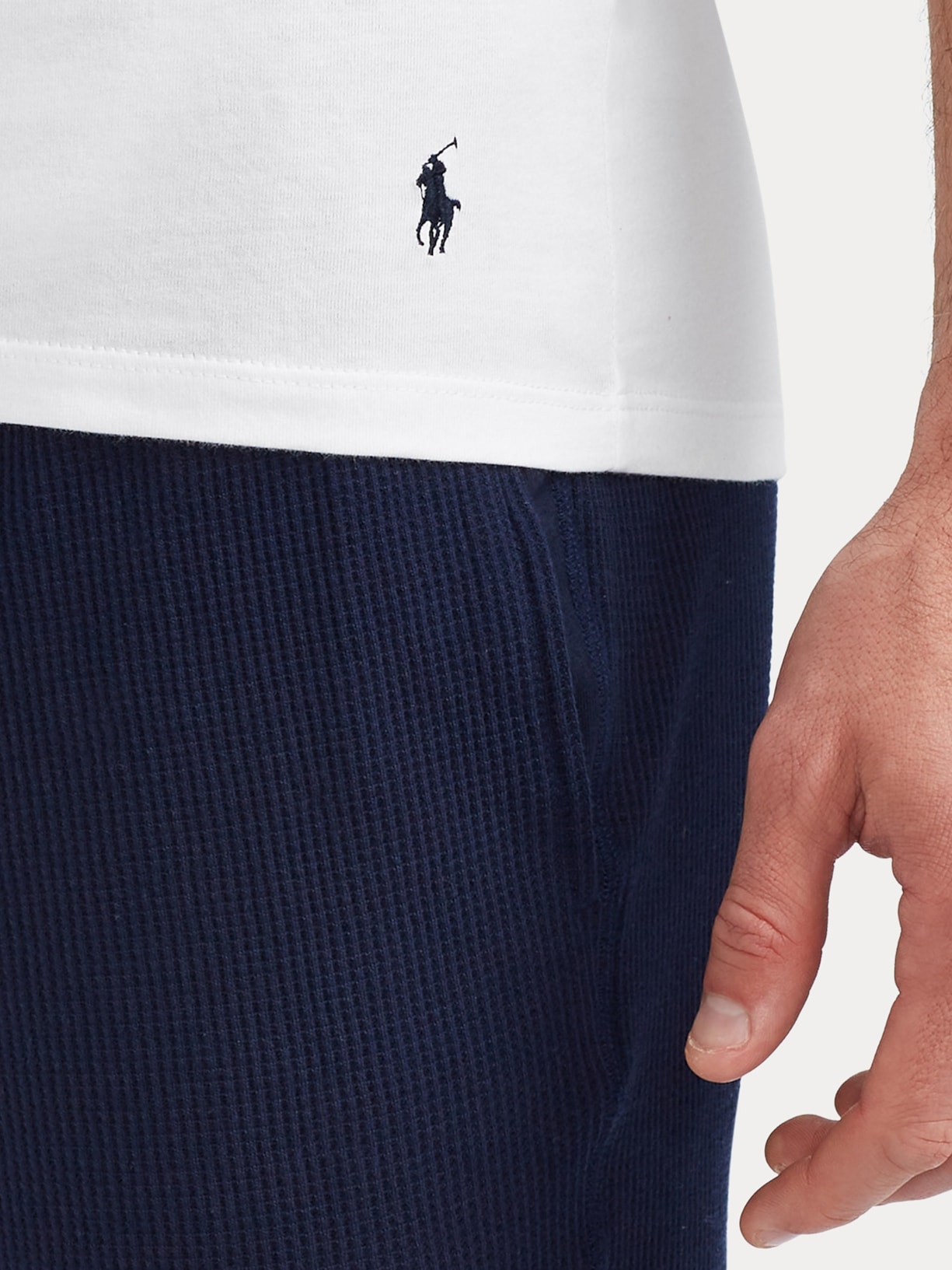 Kit 3 Camisetas Masculinas Com Logo Bordado Branco Polo Ralph Lauren