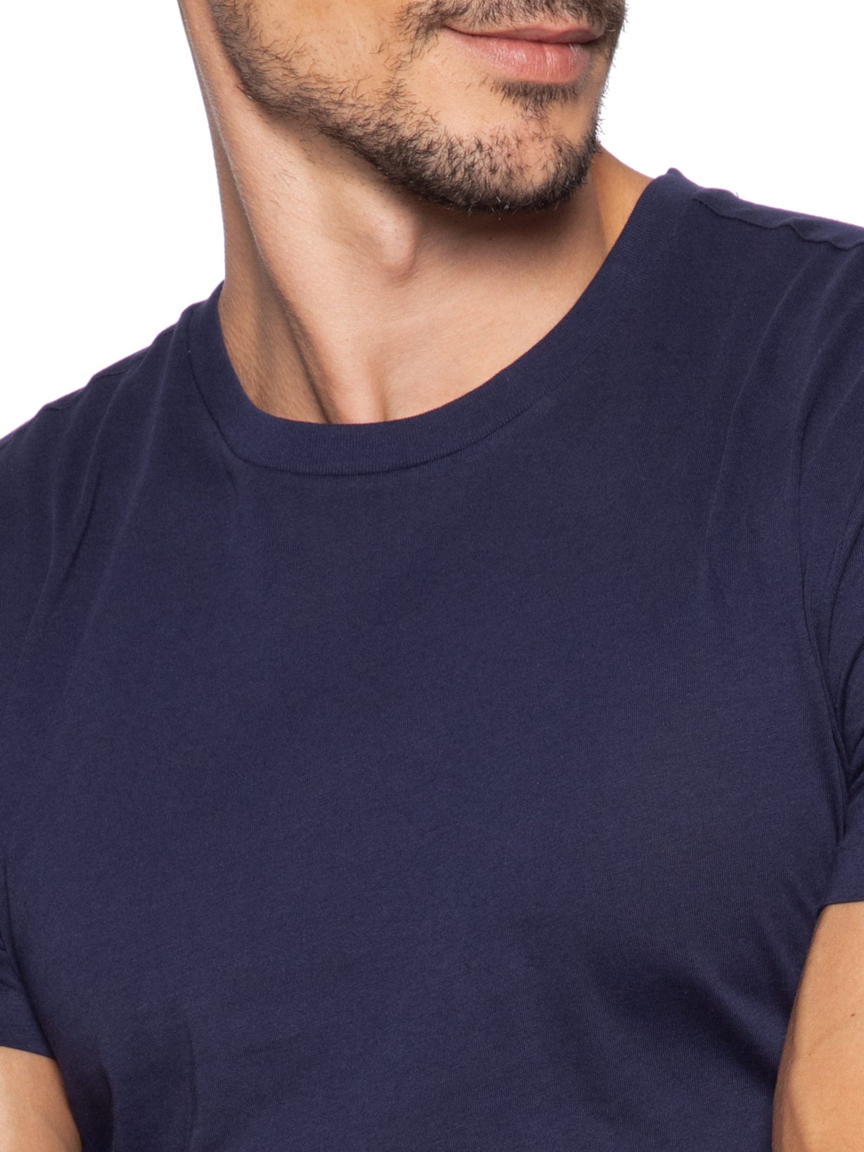 Kit 3 Camisetas Masculinas Logo Classic Azul Polo Ralph Lauren