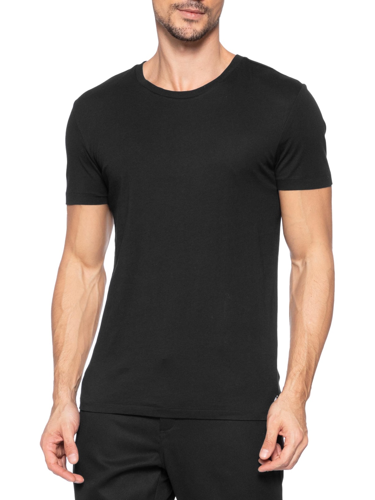 Kit 3 Camisetas Masculinas Logo Classic Cinza Polo Ralph Lauren