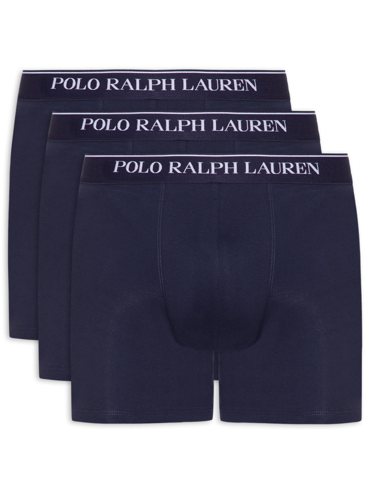 Kit 3 Cuecas Boxer Brief – Azul
