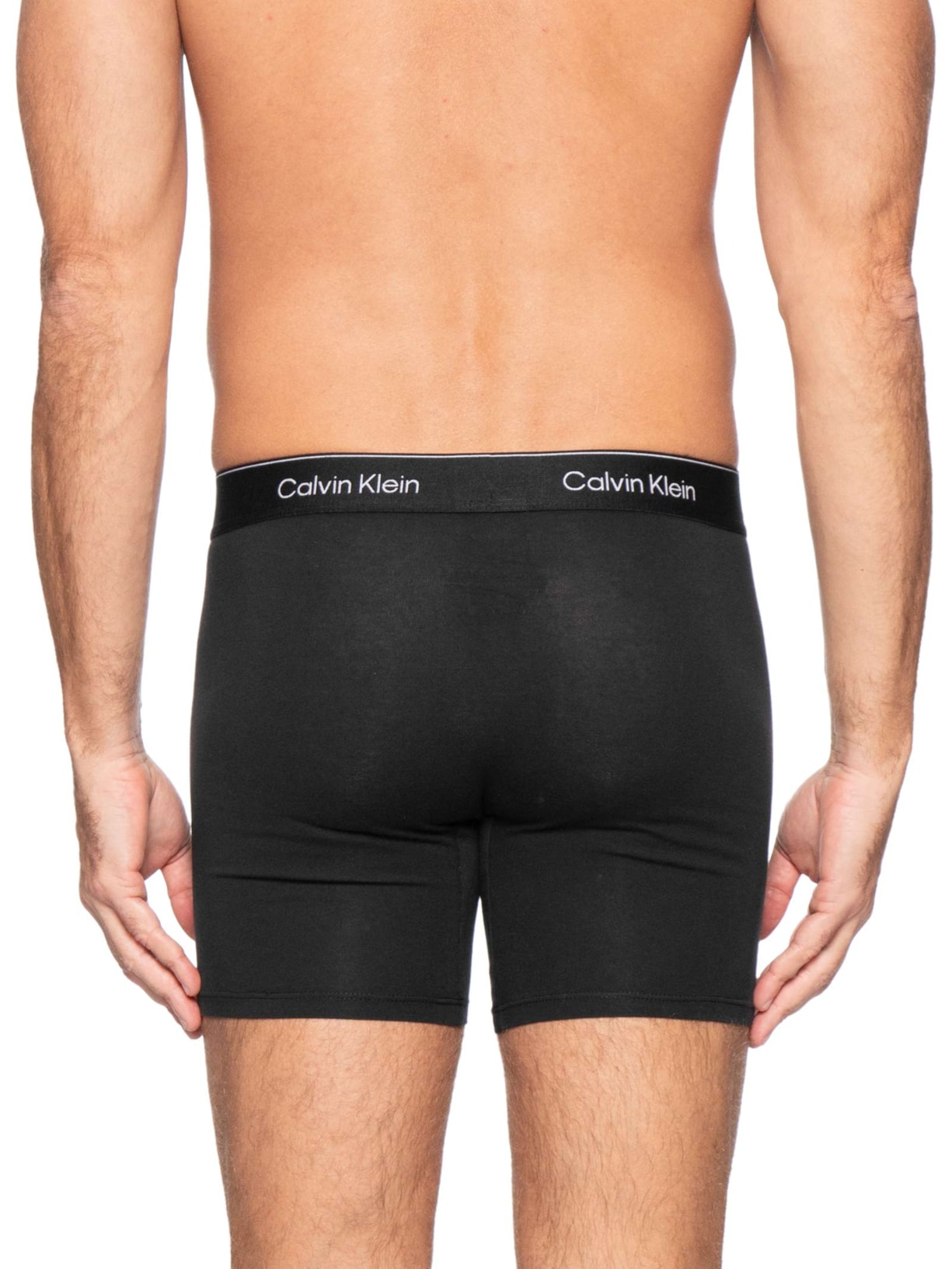 Kit 3 Cuecas Boxer Icon Cotton Strech Cinza Calvin Klein Underwear