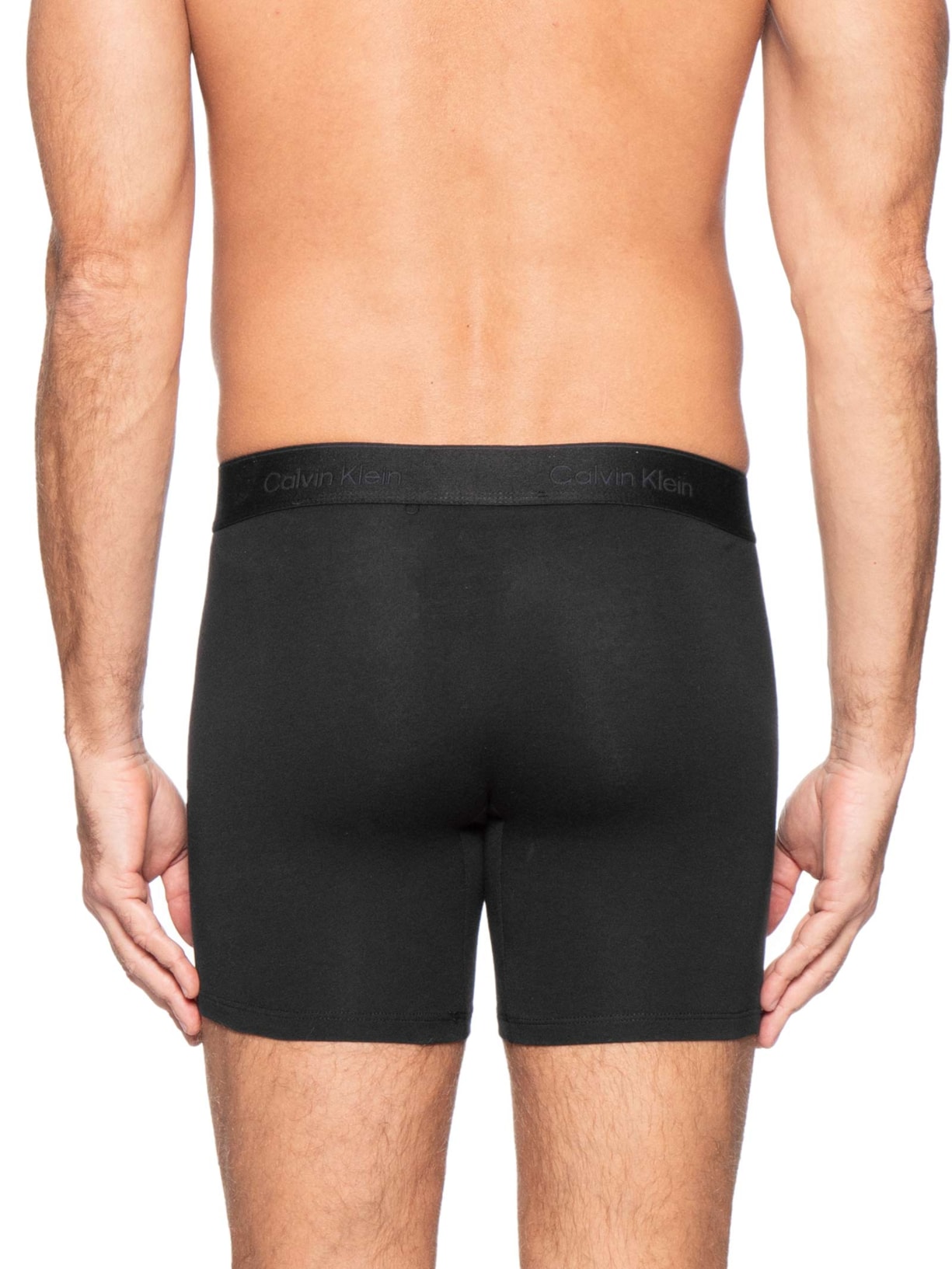 Kit 3 Cuecas Boxer Icon Cotton Strech – Cinza Calvin Klein Underwear