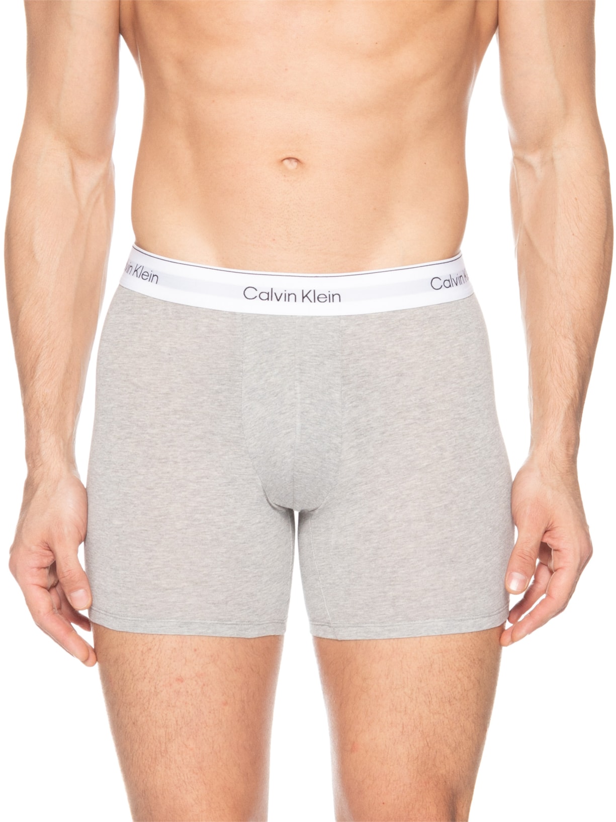 Kit 3 Cuecas Boxer Icon Cotton Stretch – Preto Calvin Klein Underwear