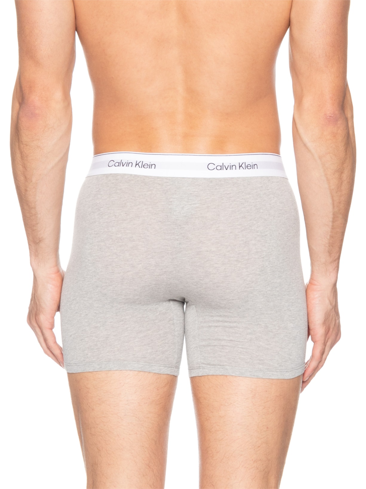 Kit 3 Cuecas Boxer Icon Cotton Stretch – Preto Calvin Klein Underwear