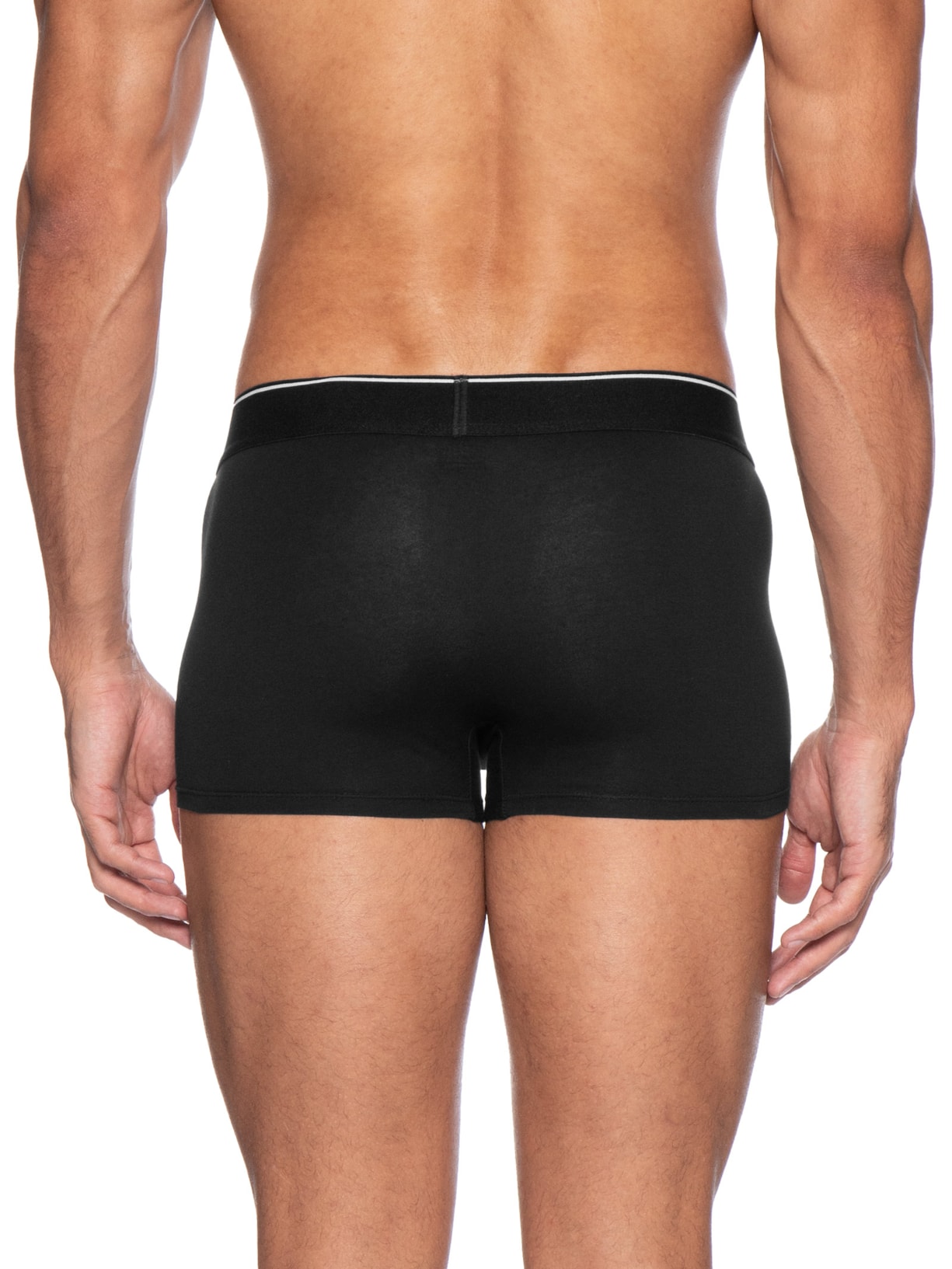 Kit 3 Cuecas Boxer Masculinas Branco Diesel