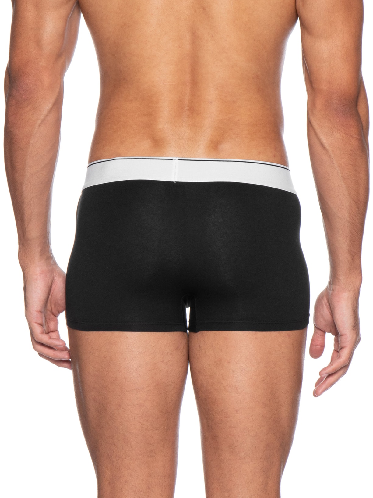 Kit 3 Cuecas Boxer Masculinas Branco Diesel