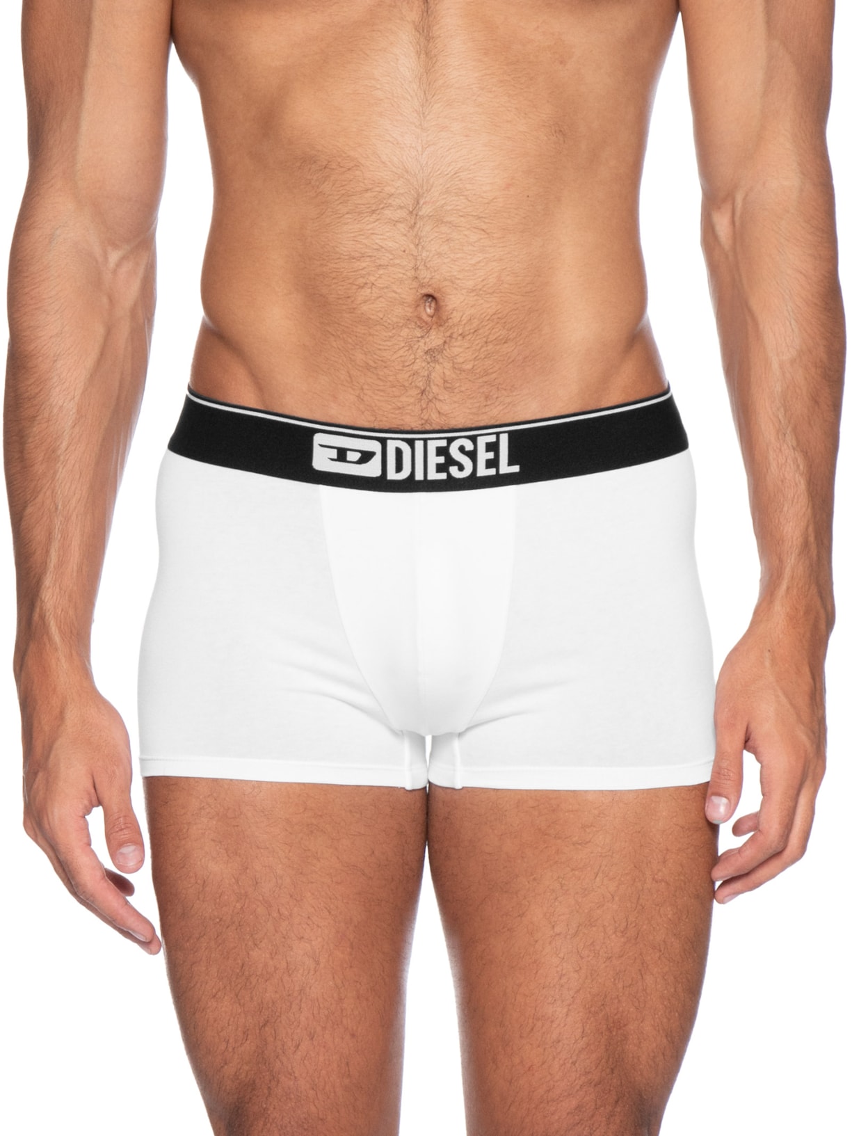 Kit 3 Cuecas Boxer Masculinas Branco Diesel