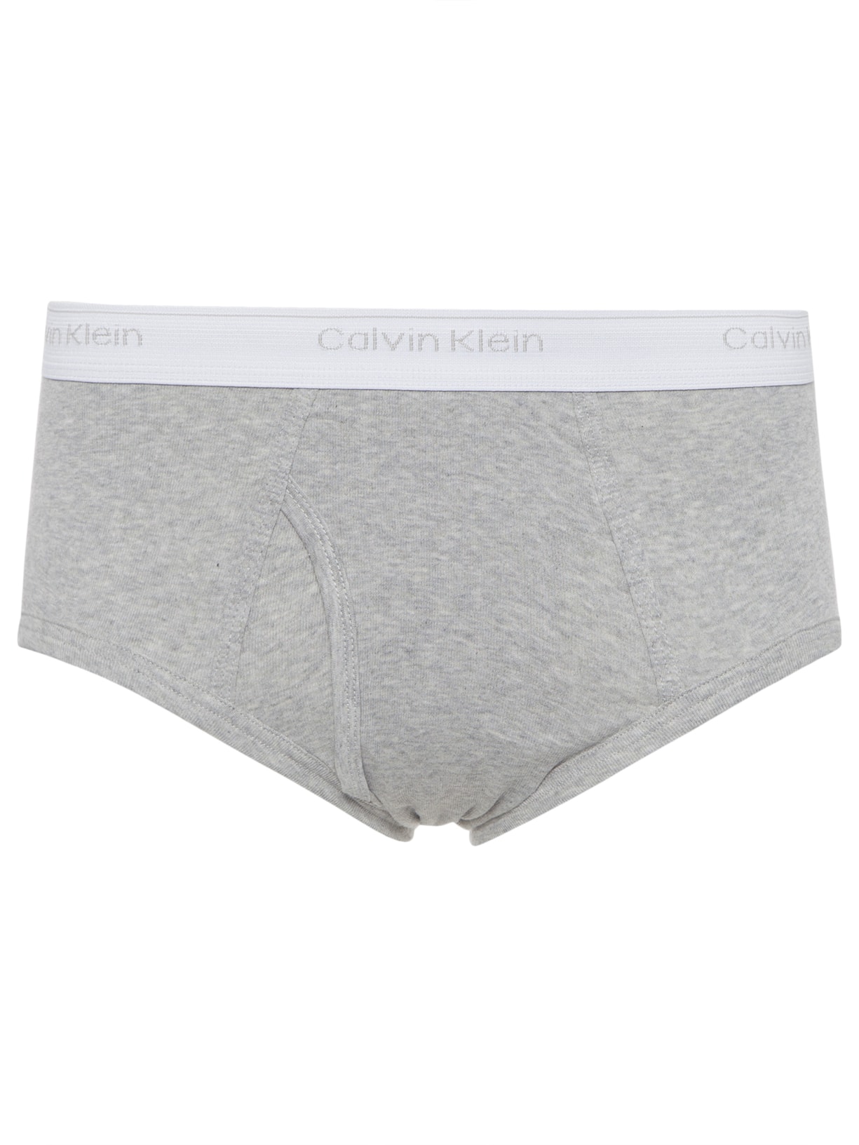 Kit 3 Cuecas Brief Cinza Calvin Klein Underwear