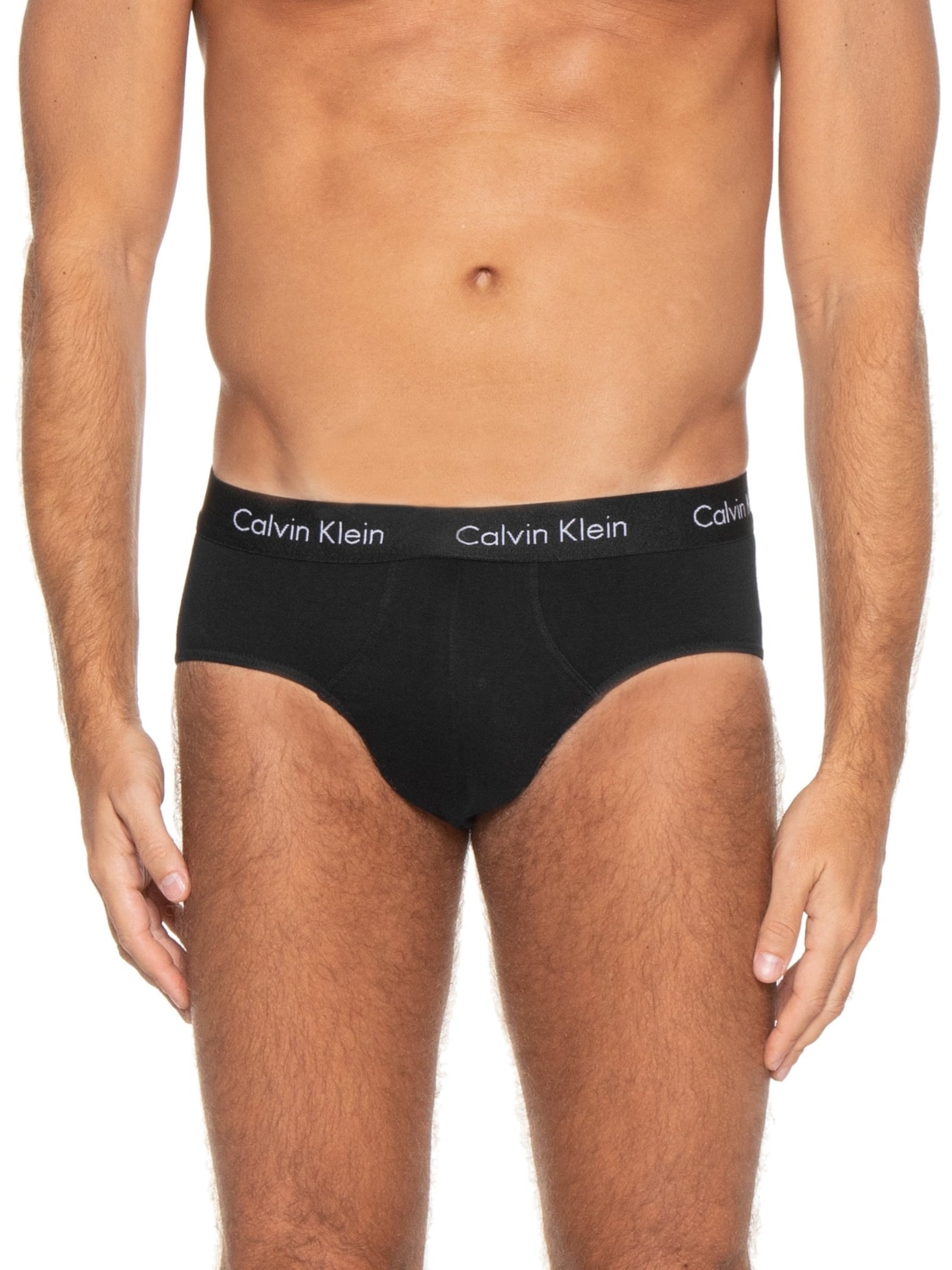 Kit 3 Cuecas Brief Preto Calvin Klein Underwear