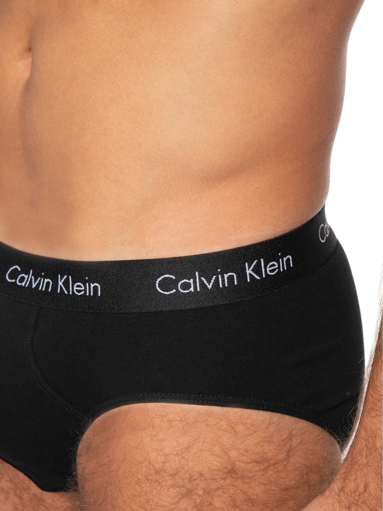 Kit 3 Cuecas Brief Preto Calvin Klein Underwear
