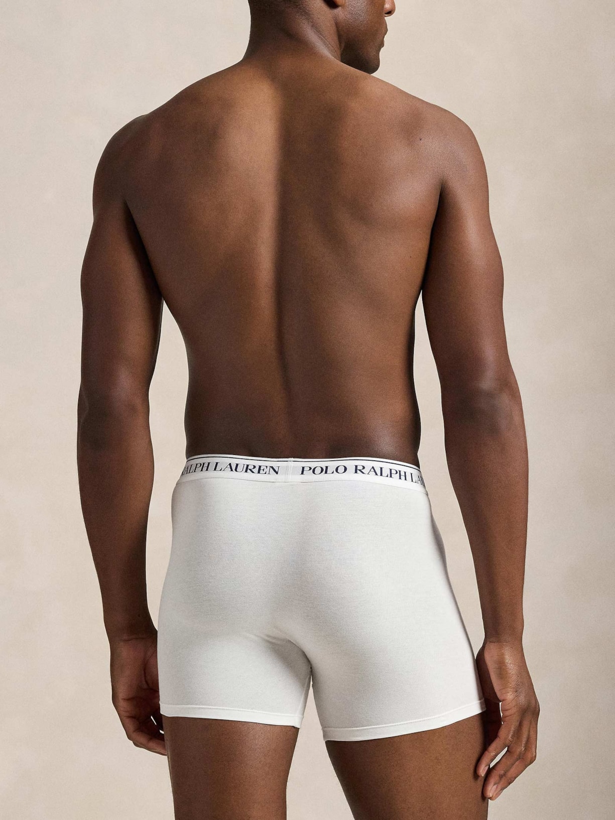 Kit 3 Cuecas Masculinas Boxer Brief Branco Polo Ralph Lauren