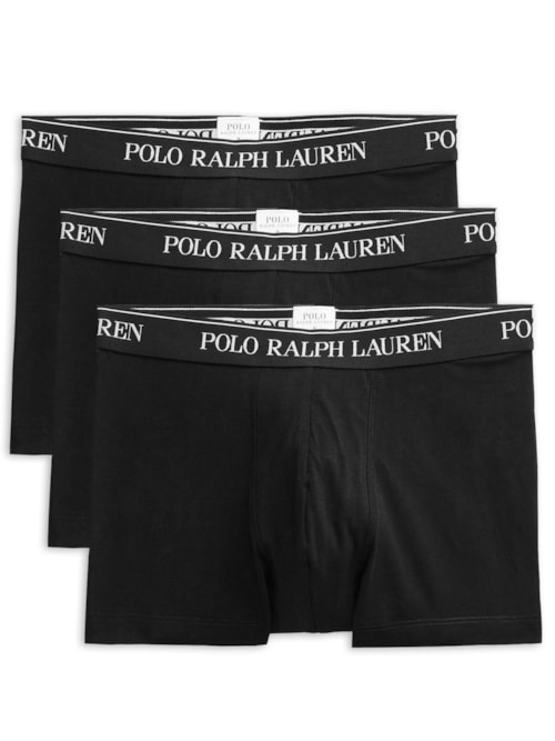 Kit 3 Cuecas Masculinas Boxer Brief - Preto