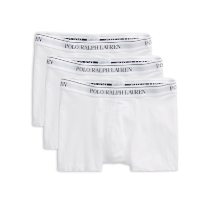 Kit 3 Cuecas Masculinas Classic Trunk - Branco