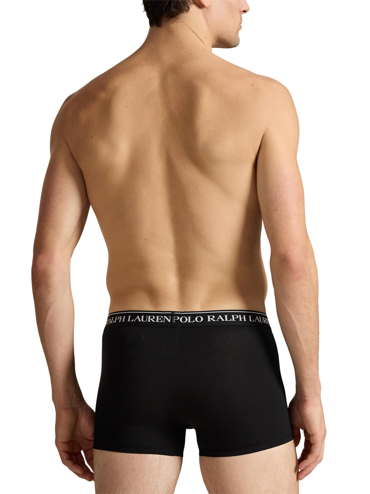 Kit 3 Cuecas Masculinas Classic Trunk Preto Polo Ralph Lauren