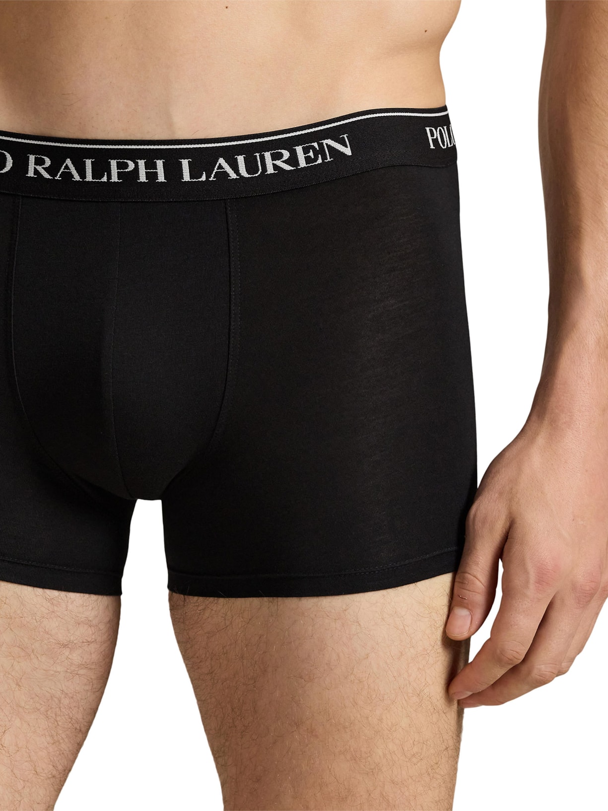 Kit 3 Cuecas Masculinas Classic Trunk Preto Polo Ralph Lauren
