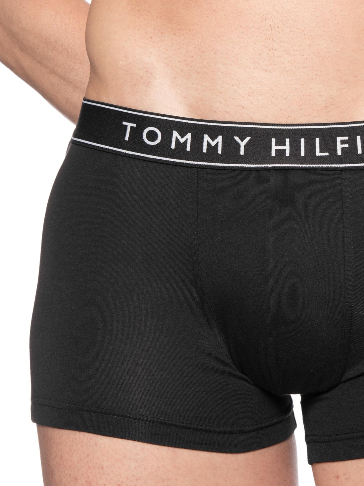 Kit 3 Cuecas Masculinas Trunk Everyday Preto Tommy Hilfiger