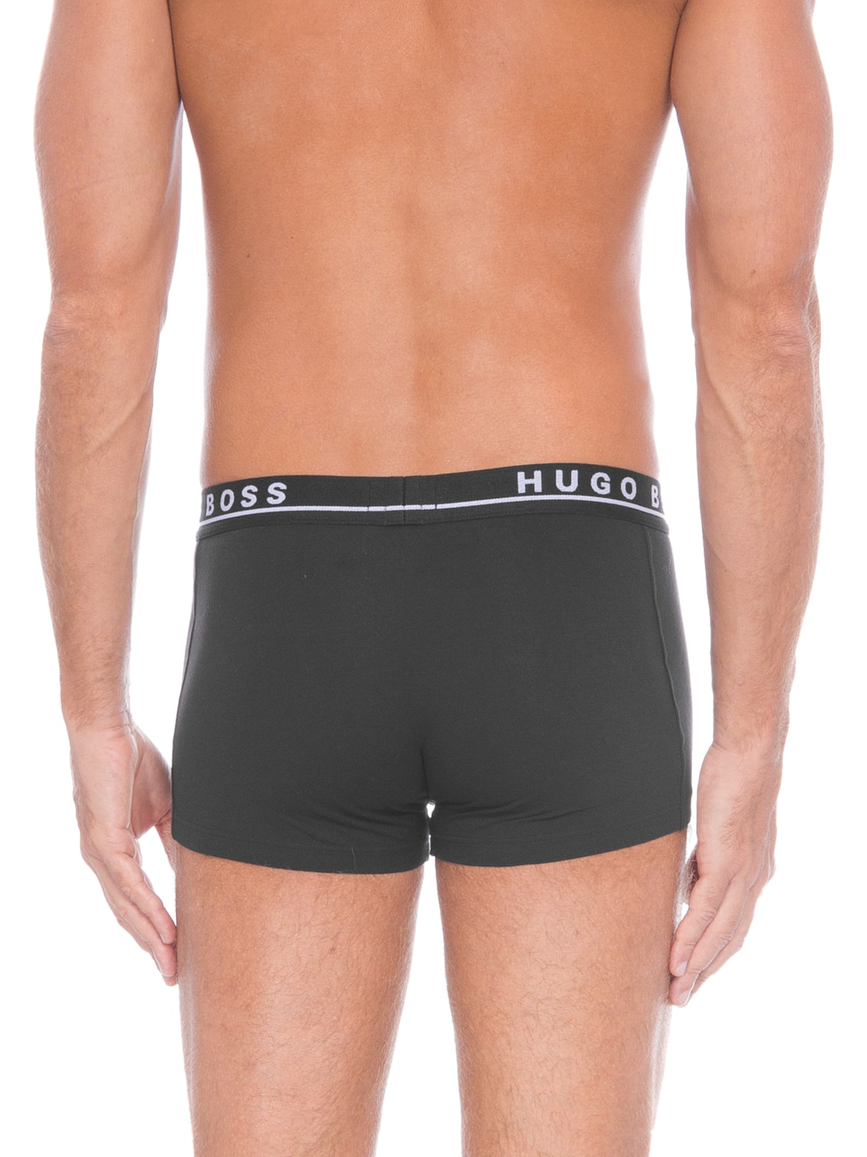 Kit 3 Cuecas Trunk Preto Boss