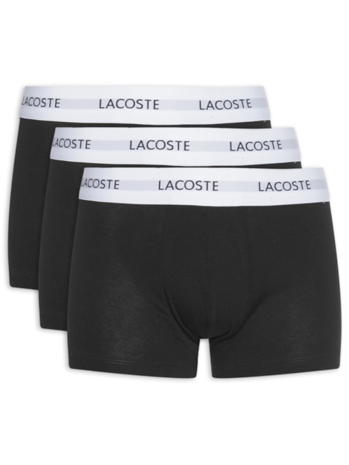 Kit 3 Cuecas Trunk Stretch - Preto