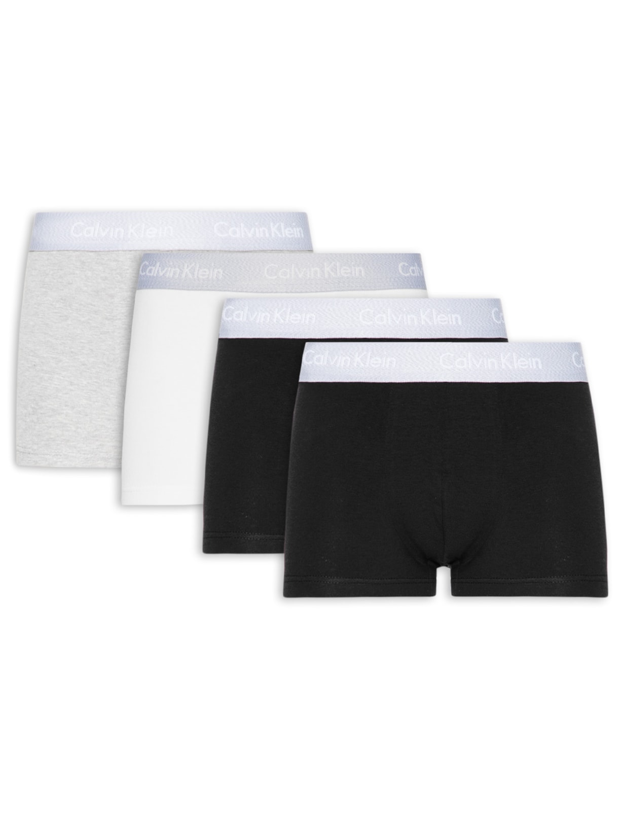 Kit 4 Cuecas Low Rise Trunk De Cotton