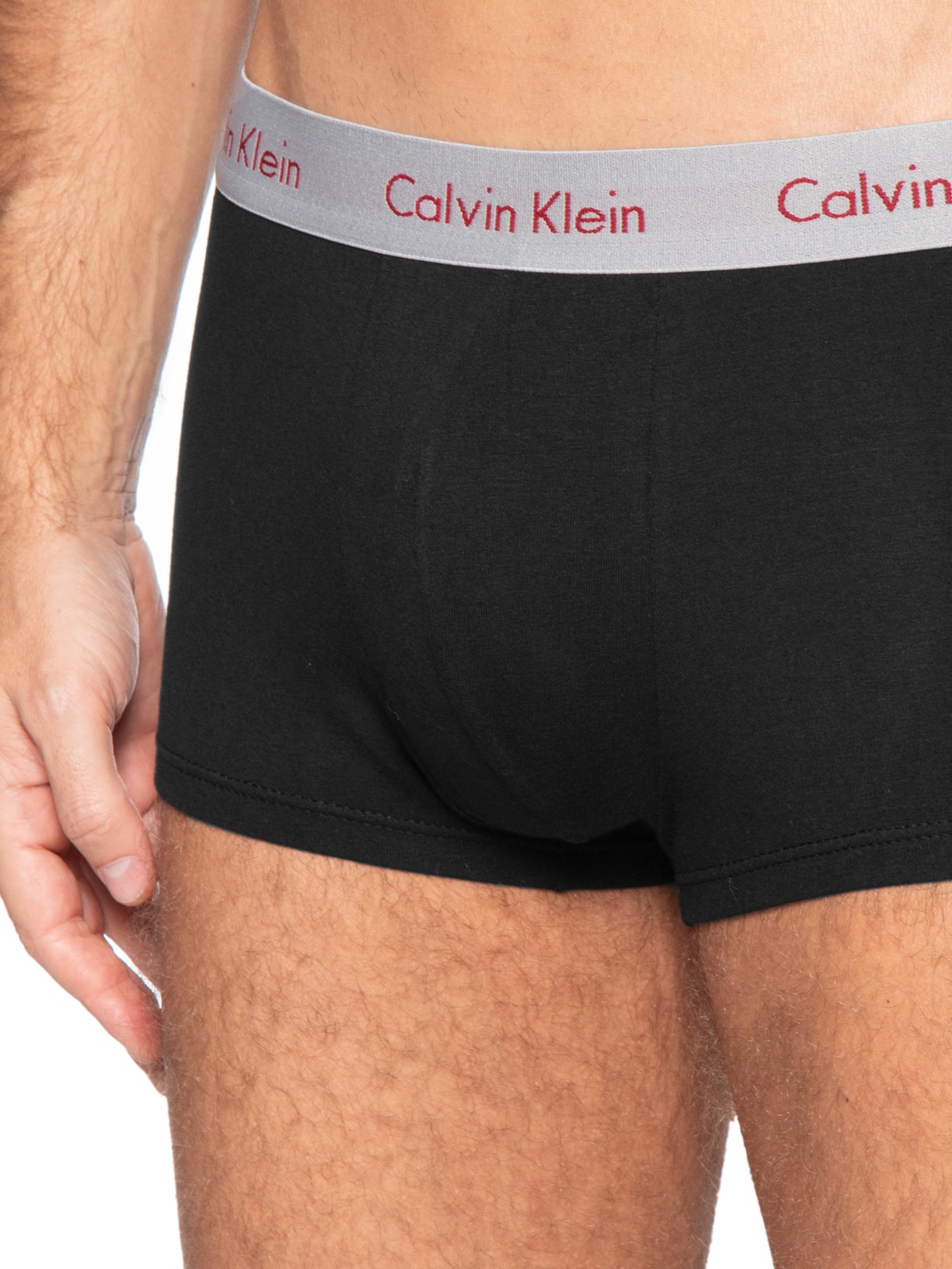 Kit 4 Cuecas Low Rise Trunk – Vermelho Calvin Klein Underwear