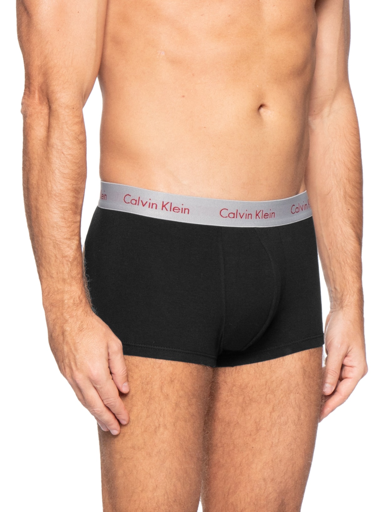 Kit 4 Cuecas Low Rise Trunk – Vermelho Calvin Klein Underwear