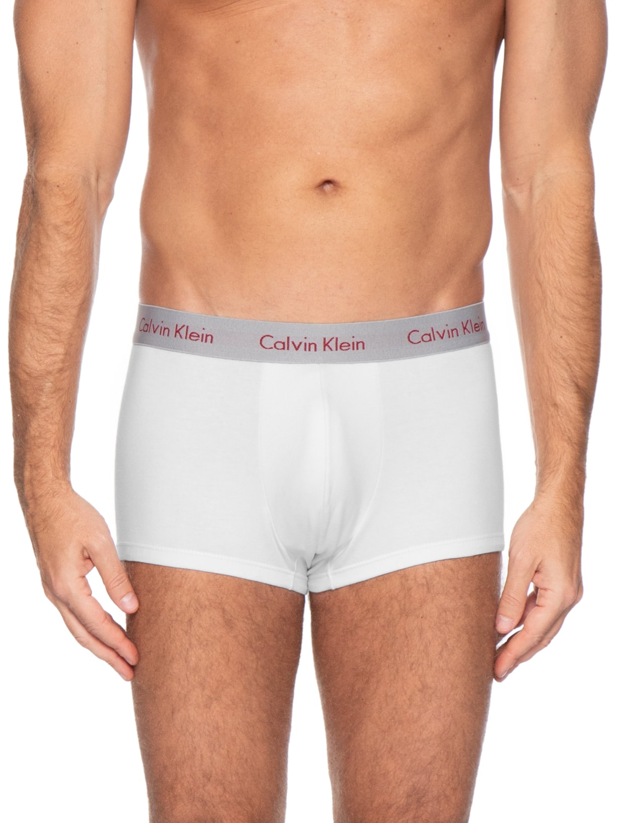 Kit 4 Cuecas Low Rise Trunk – Vermelho Calvin Klein Underwear