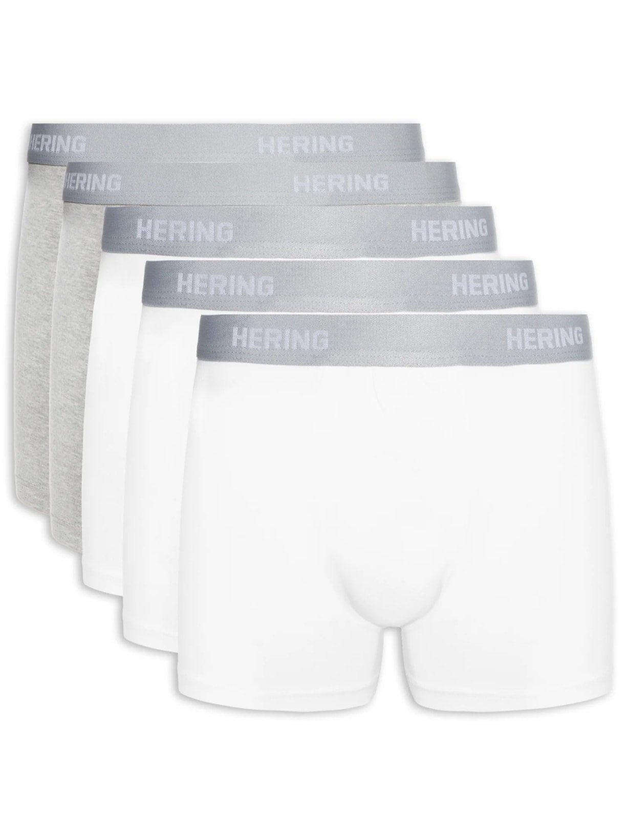 Kit 5 Cuecas Boxer Hering Intimates