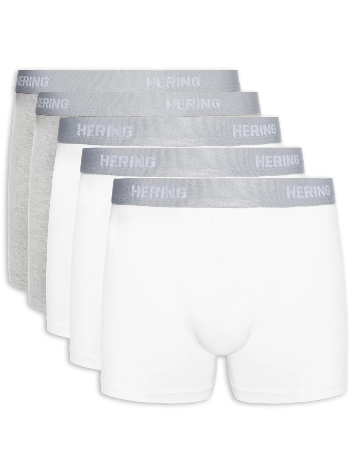 Kit 5 Cuecas Boxer Hering Intimates