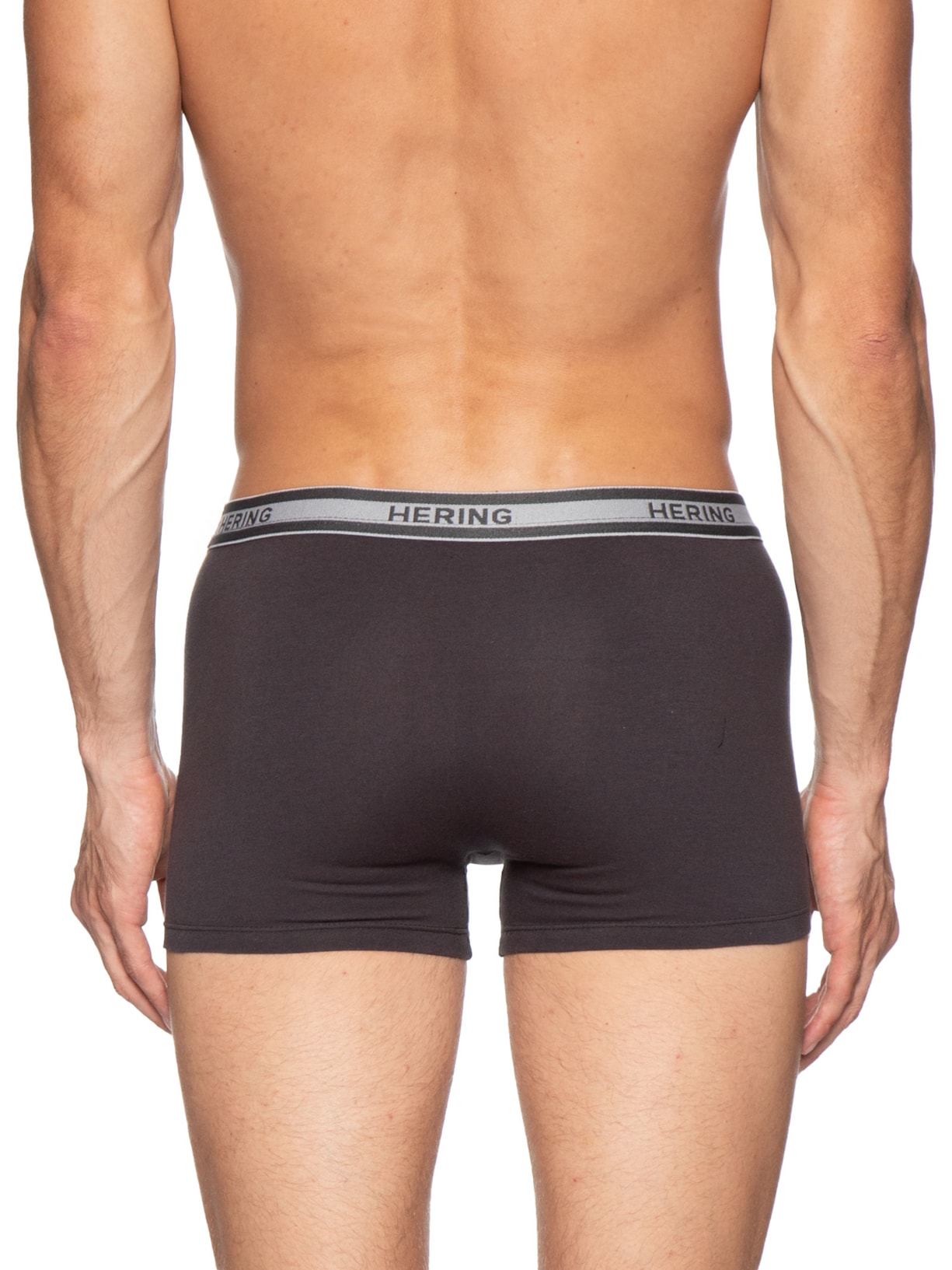 Kit 5 Cuecas Boxer Em Algodão Preto Hering Intimates