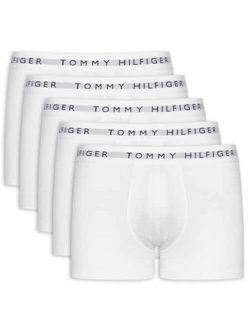 Kit 5 Cuecas Masculinas Brief De Algodão - Branco