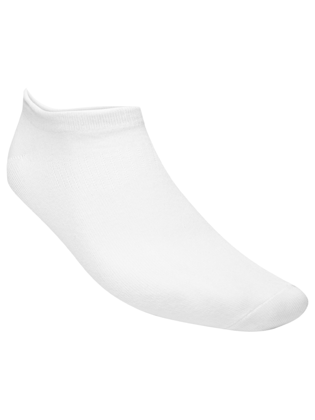 Kit 5 Pares de Meias Soquetes Masculina Branco Hering Intimates