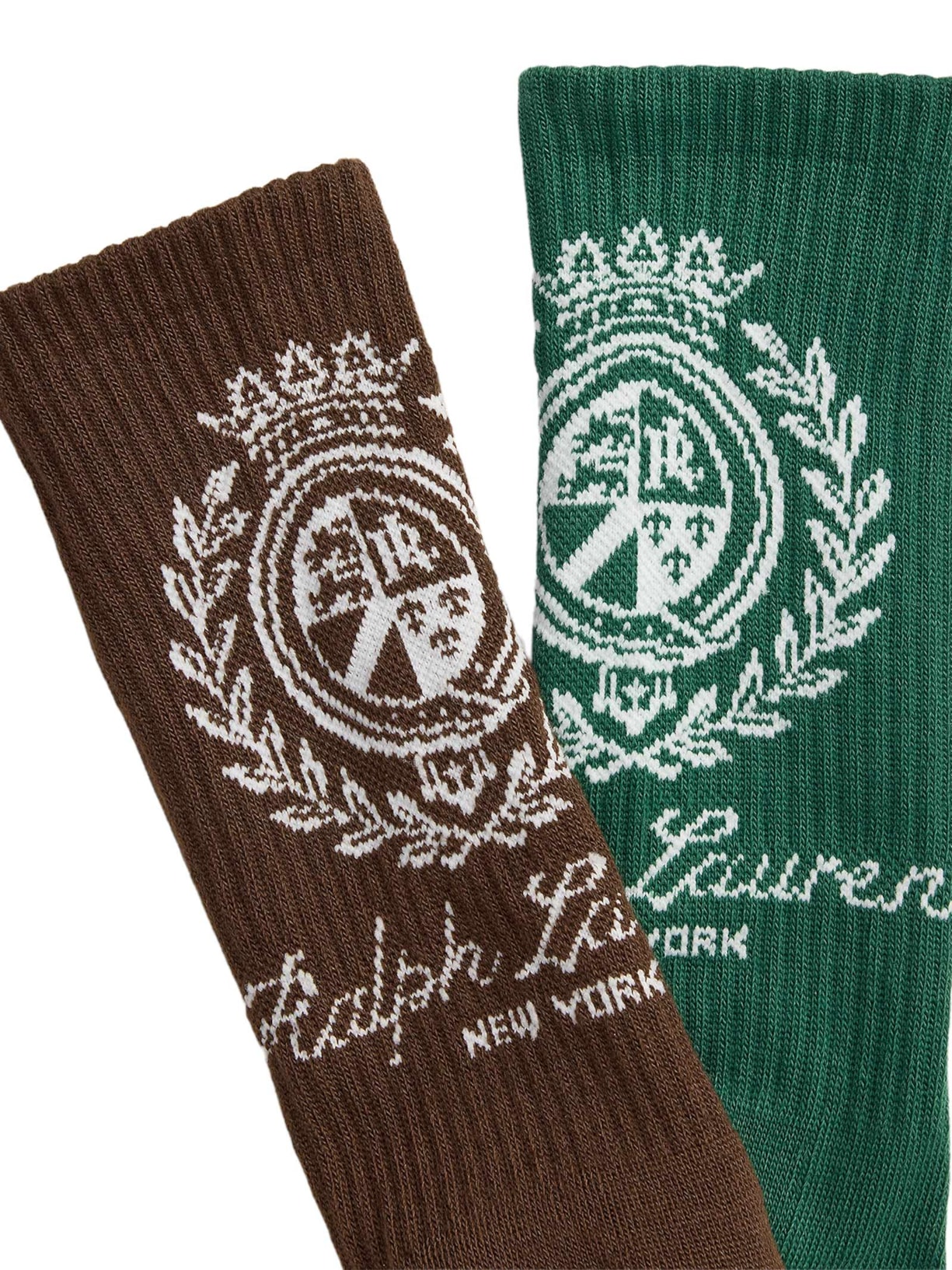 Kit 6 Meias Masculinas Logo Bordado Bege Polo Ralph Lauren