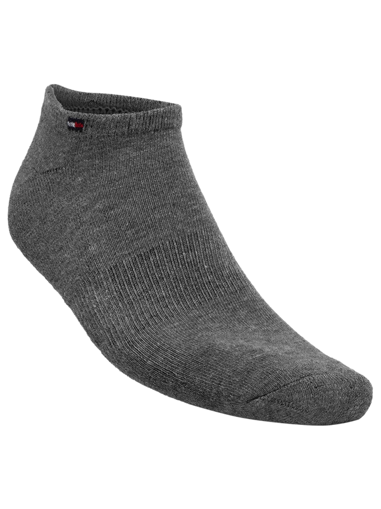 Kit 6 Pares de Meia Cano Baixo Athletic No Show Masculino – Cinza Tommy Hilfiger