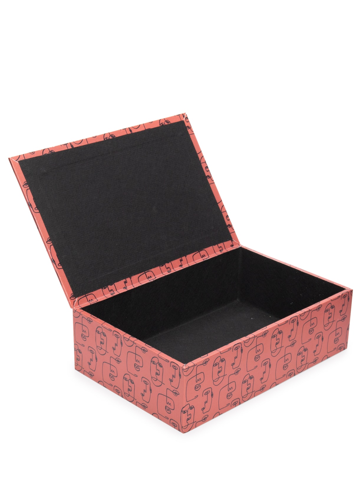 Kit Caixas Em Mdf 3 Peças Rosa '2Home