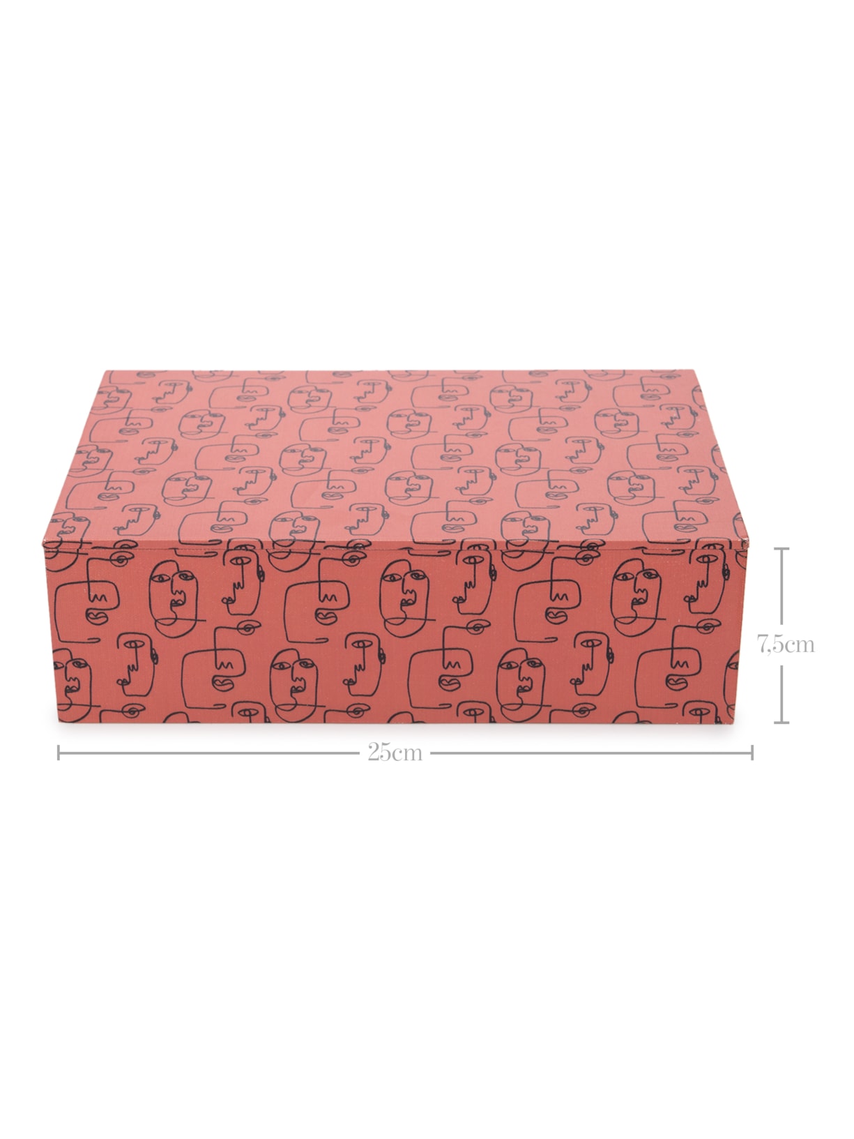 Kit Caixas Em Mdf 3 Peças Rosa '2Home