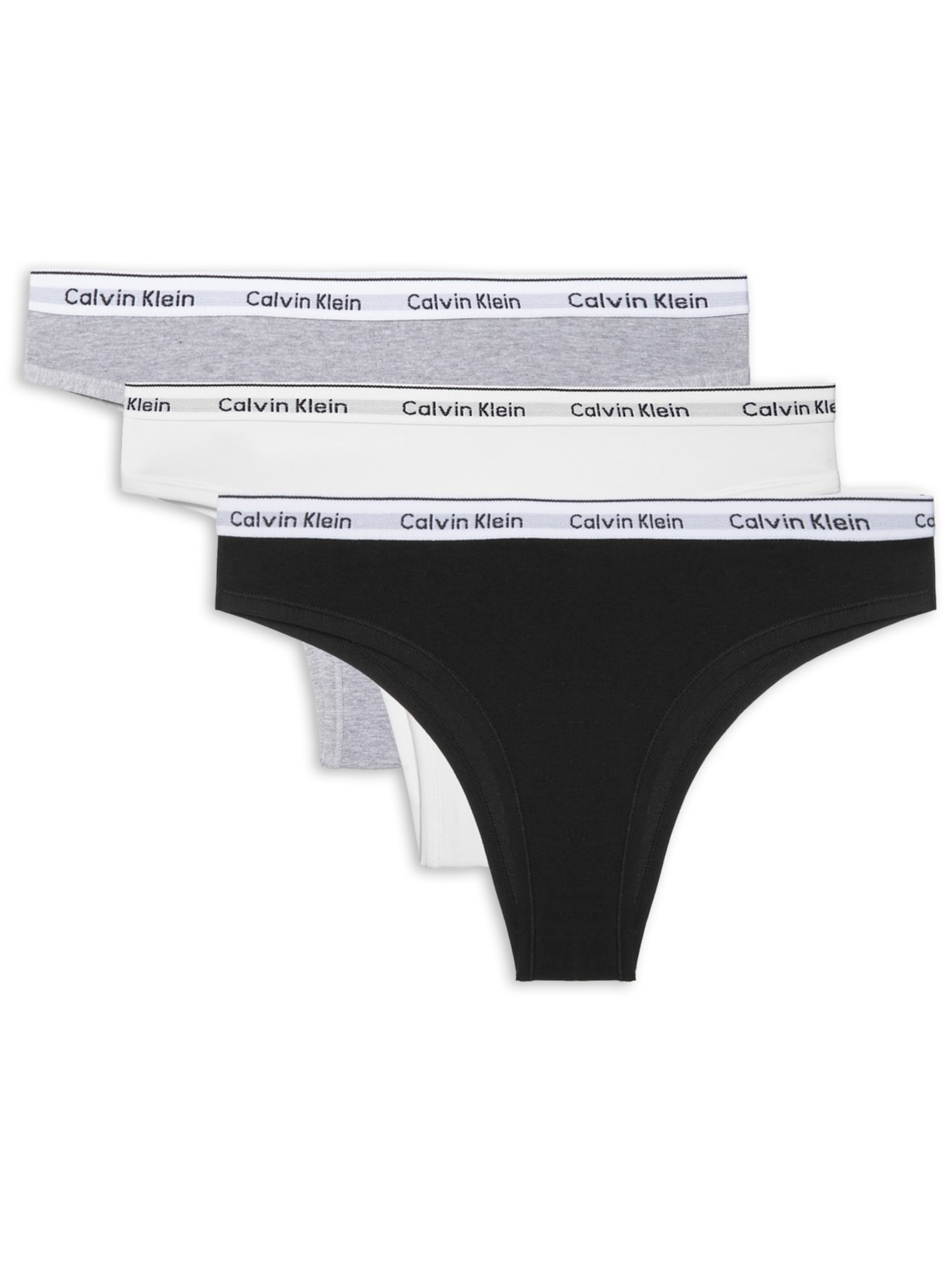 Kit Calcinha 3 Tangas Mini Modern Cotton Calvin Klein Underwear