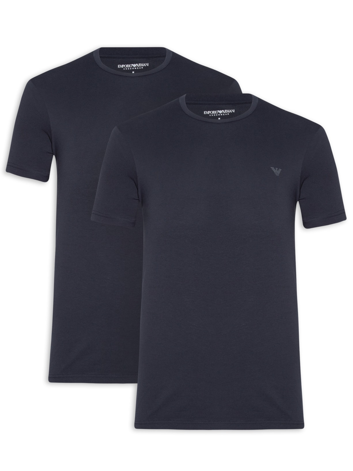 Kit Camiseta Masculina 2 Peças - Azul