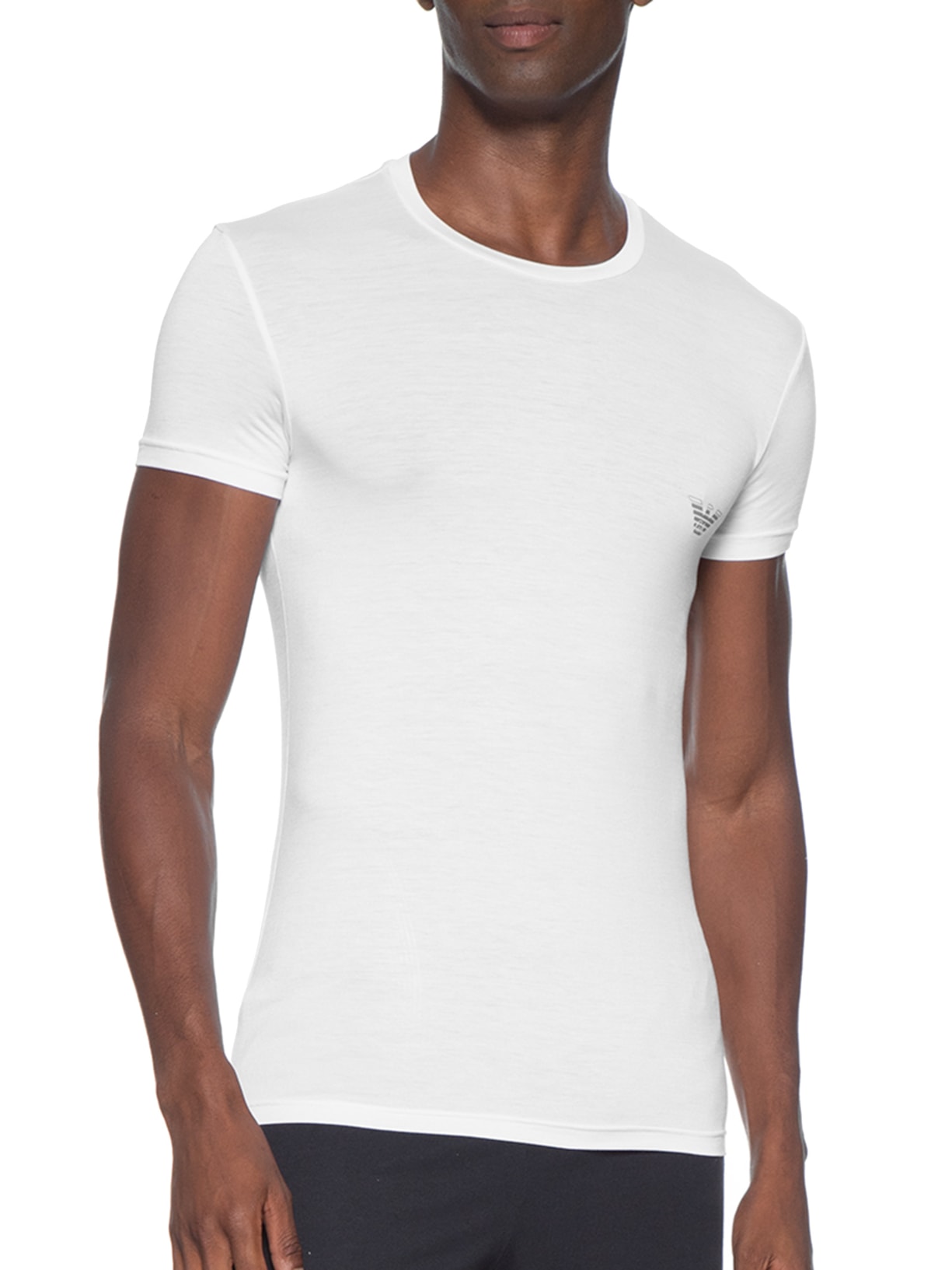 Kit Camiseta Masculina 2 Peças Preto Emporio Armani Bodywear