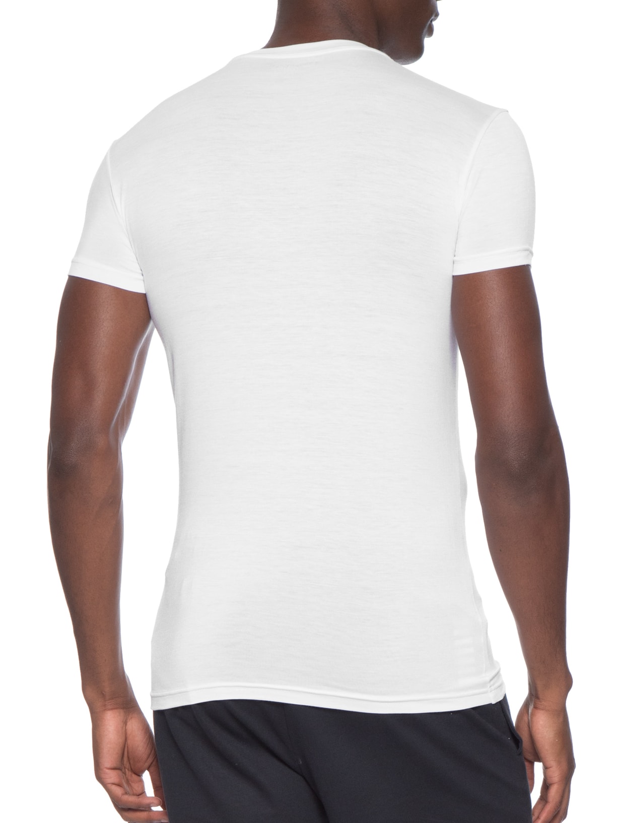 Kit Camiseta Masculina 2 Peças Preto Emporio Armani Bodywear