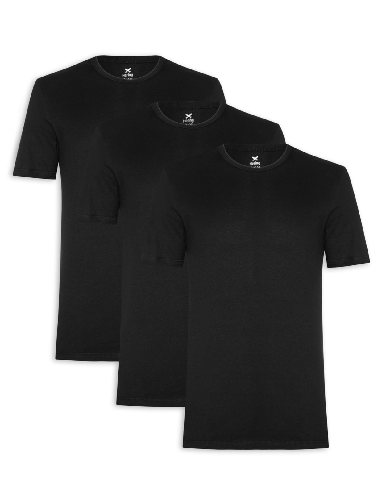 Kit Camiseta Masculina 3 Peças
