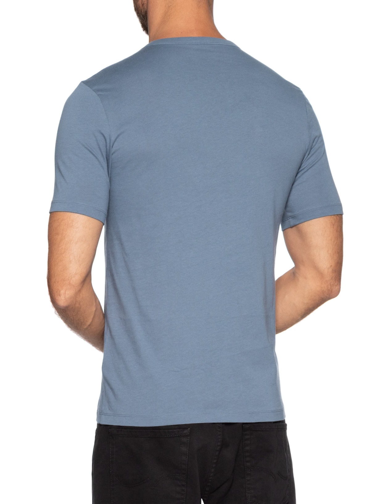 Kit Camiseta Masculina 3p Rn Triplet P- Azul Hugo