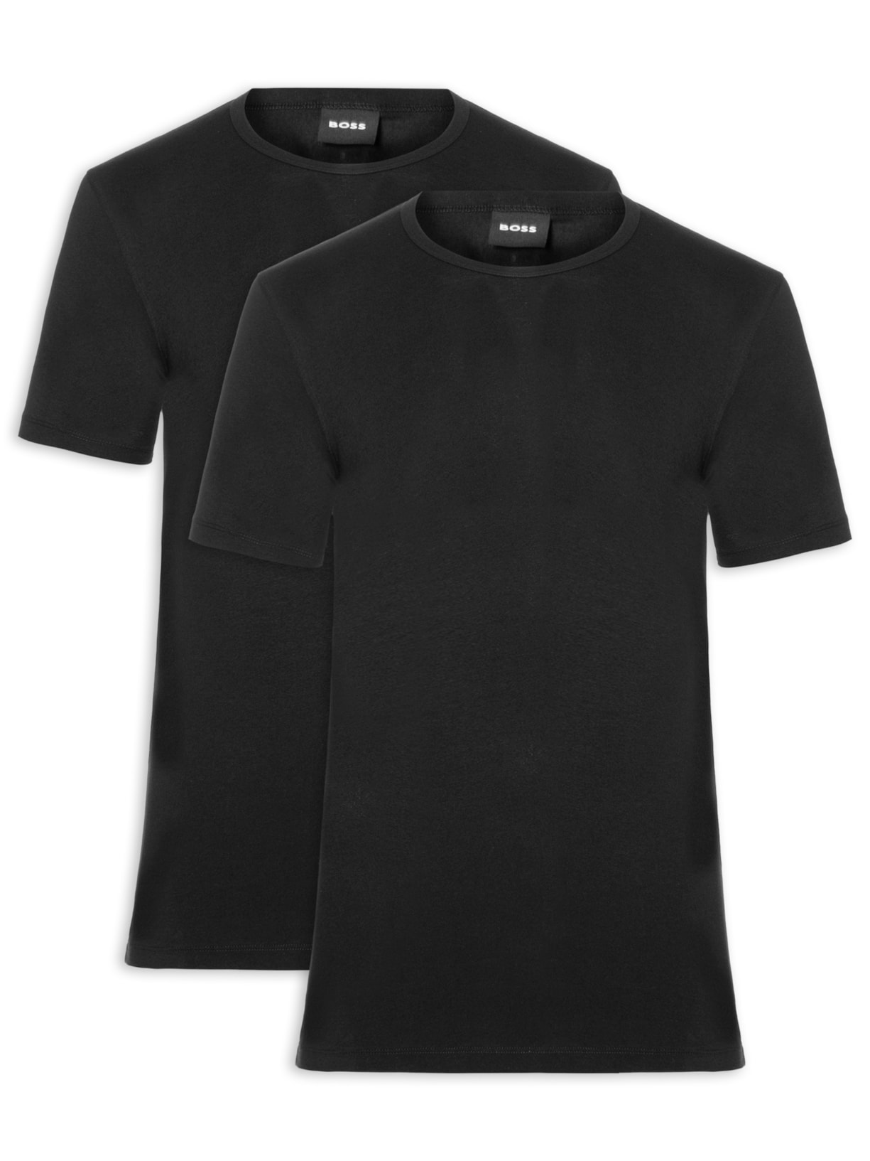 Kit Camiseta Masculina Tshirtrn 2 Peças Modern - Preto