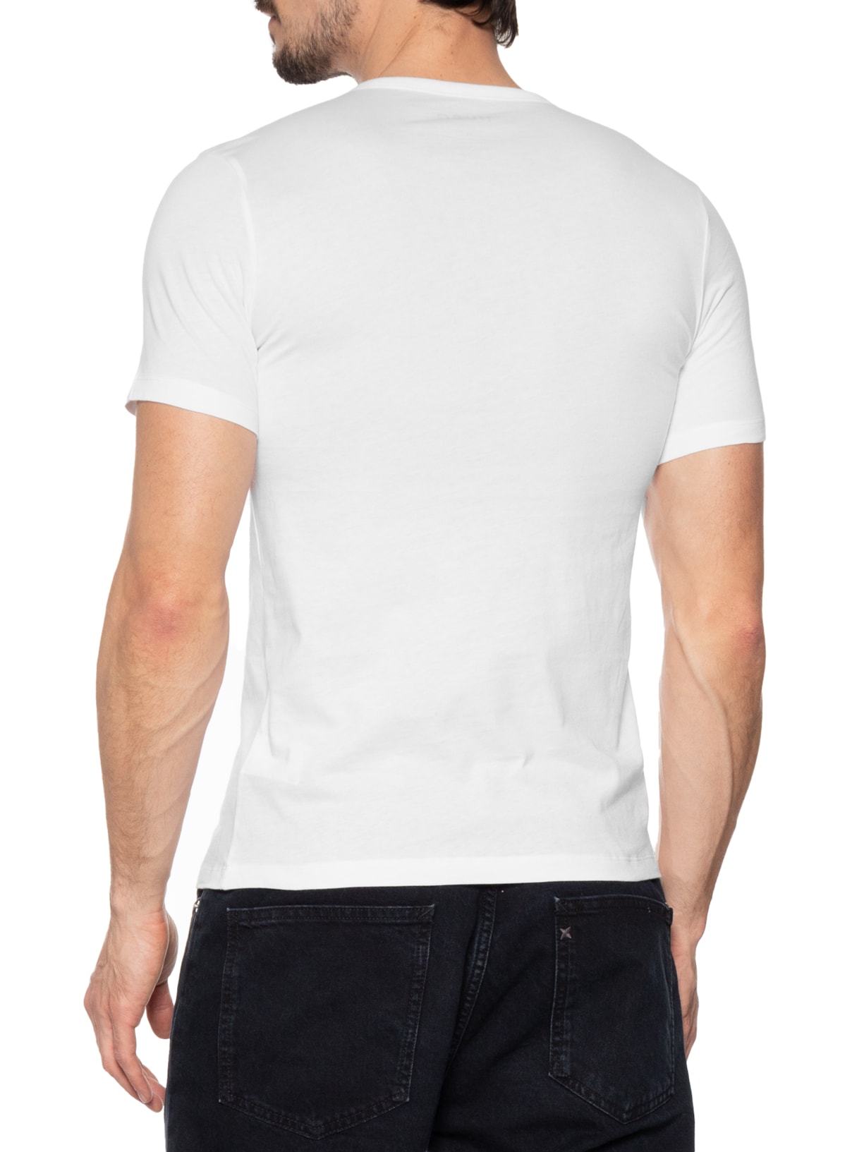 Kit Camisetas Masculina Triplet com 3 peças Hugo