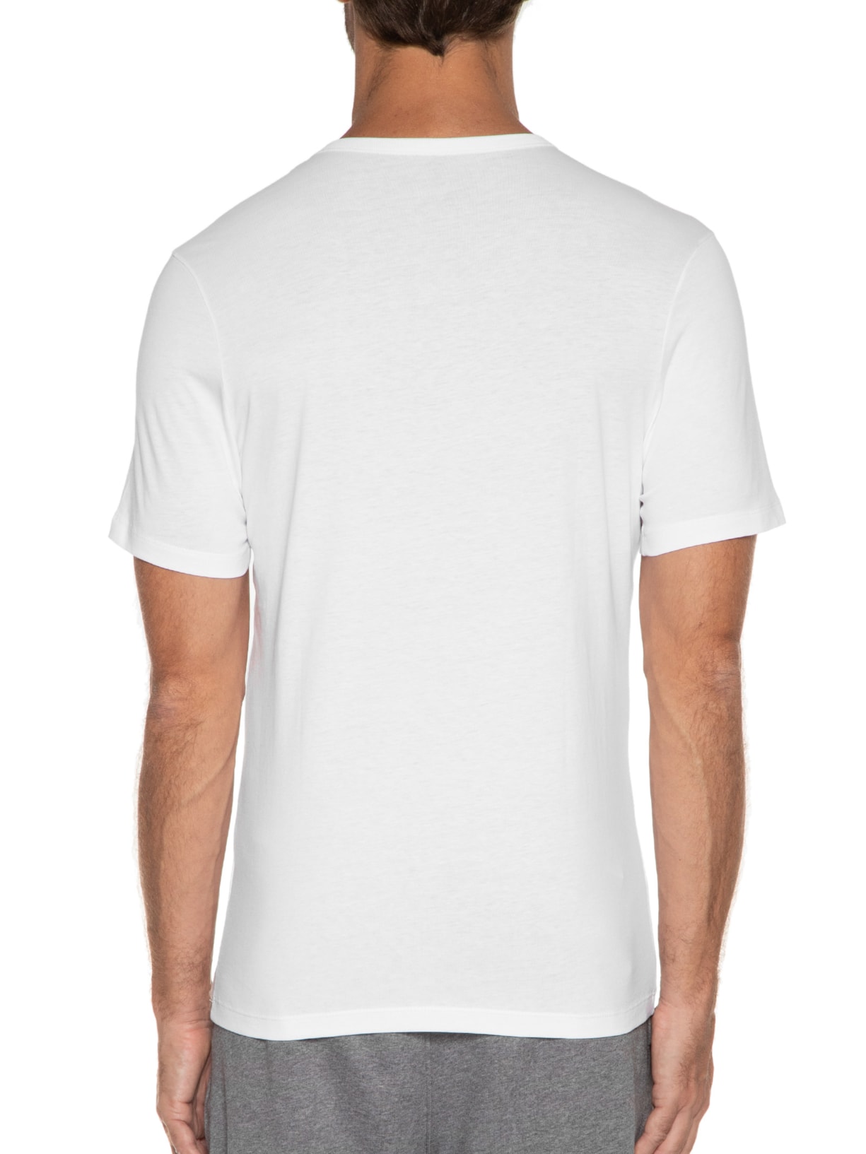 Kit Camisetas Masculinas 3 peças Gola V 3P Classic Branco Boss